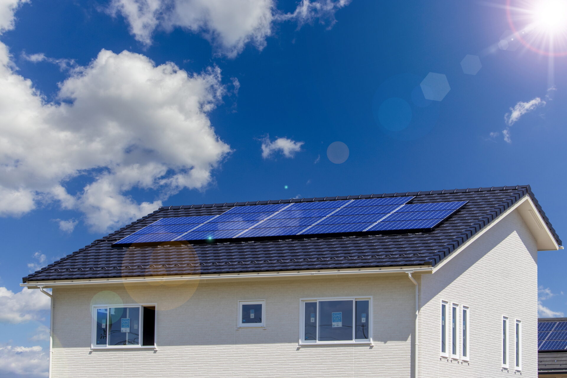 注文住宅での太陽光発電